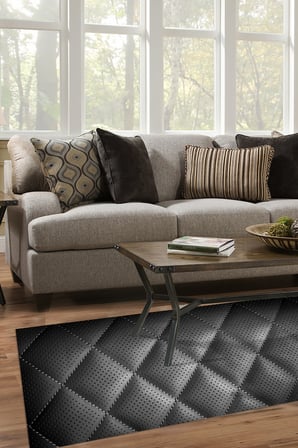 Kaymaz Dijital Mutfak & Salon Halı Trend Geometrik E5013