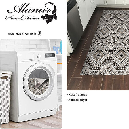 Dekoreko Kaymaz Taban Djt Mutfak Halısı Trend İskandinav 1931