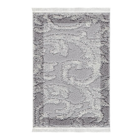 Dekoreko Kaymaz Taban Djt Mutfak Halısı Star Pamuk Saçaklı Modern 1314