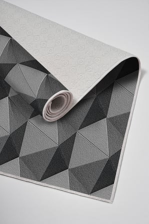 Kaymaz Dijital Mutfak & Salon Halı Trend Geometrik E5010