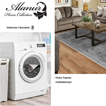 Dekoreko Kaymaz Taban Djt Salon Halısı Trend Modern 1911