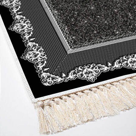 Dekoreko Kaymaz Taban Djt Mutfak Halısı Star Pamuk Saçaklı Modern 1692