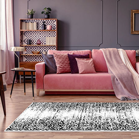 Dekoreko Kaymaz Taban Djt Salon Halısı Yıldız Deri İskandinav Mu123