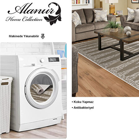 Dekoreko Kaymaz Taban Djt Salon Halısı Trend Modern M5045