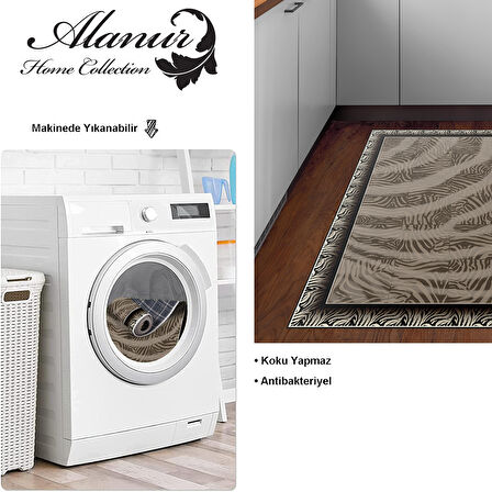 Dekoreko Kaymaz Taban Djt Mutfak Halısı Star Pamuk Modern 1912