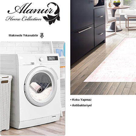 Dekoreko Kaymaz Taban Djt Mutfak Halısı Star Pamuk Modern 1342