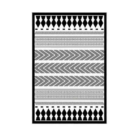 Dekoreko Kaymaz Taban Djt Salon Halısı Yıldız Deri İskandinav M1273