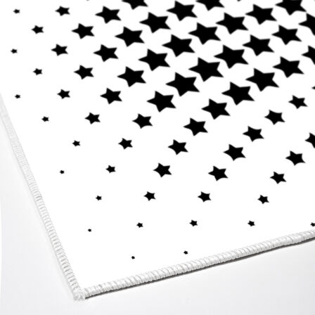 Dekoreko Kaymaz Taban Djt Salon Halısı Star Pamuk Modern 723