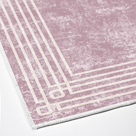 Dekoreko Kaymaz Taban Djt Salon Halısı Yıldız Deri Modern M5142