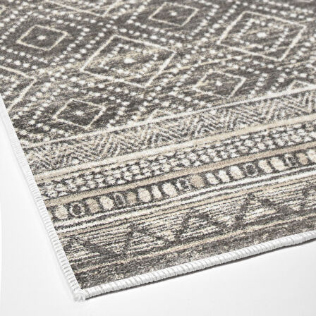 Dekoreko Kaymaz Taban Djt Salon Halısı Star Pamuk İskandinav F5087