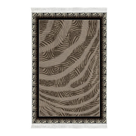 Dekoreko Kaymaz Taban Djt Salon Halısı Trend Saçaklı Modern 1912