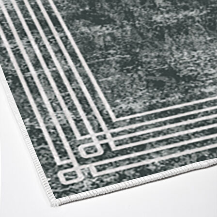 Dekoreko Kaymaz Taban Djt Salon Halısı Star Pamuk Modern M5142