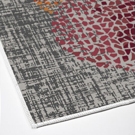 Dekoreko Kaymaz Taban Djt Salon Halısı Star Pamuk Modern E4052