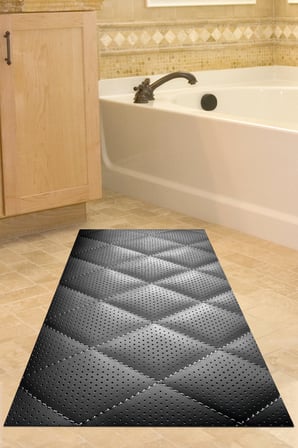 Kaymaz Dijital Mutfak & Salon Halı Trend Geometrik E5013
