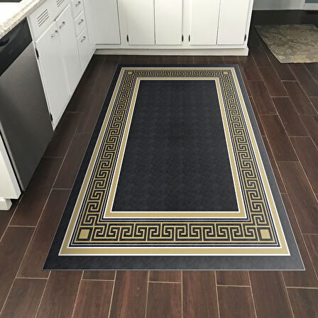 Dekoreko Kaymaz Taban Djt Mutfak Halısı Star Pamuk Modern M5140