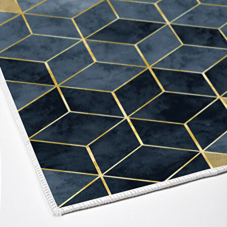 Dekoreko Kaymaz Taban Djt Salon Halısı Star Pamuk İskandinav 2146M