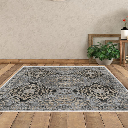 Dekoreko Kaymaz Taban Djt Salon Halısı Star Pamuk Modern 659M