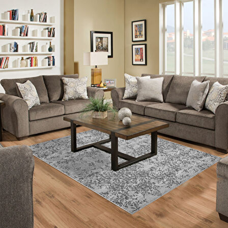 Dekoreko Kaymaz Taban Djt Salon Halısı Star Pamuk Modern 1918