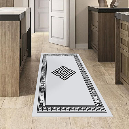 Dekoreko Kaymaz Taban Djt Mutfak Halısı Star Pamuk Modern 656M