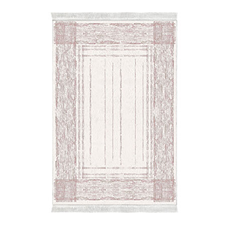 Dekoreko Kaymaz Taban Djt Salon Halısı Trend Saçaklı Modern M5076