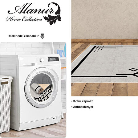 Dekoreko Kaymaz Taban Djt Salon Halısı Yıldız Deri Modern 1919