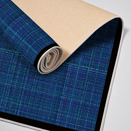 Alanur Home Kaymaz Taban Djt Banyo Mutfak Salon Halı Yıldız Deri Dokuma Desen E5007