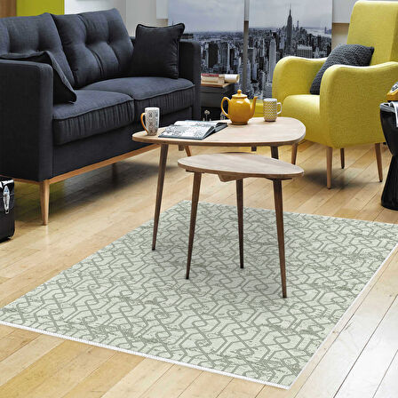 Dekoreko Kaymaz Taban Djt Salon Halısı Trend Modern 757