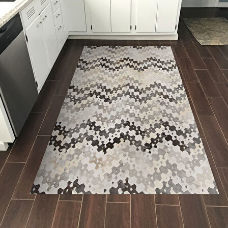 Dekoreko Kaymaz Taban Djt Mutfak Halısı Trend Modern 1675