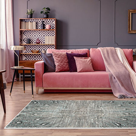 Dekoreko Kaymaz Taban Djt Salon Halısı Trend Modern 743