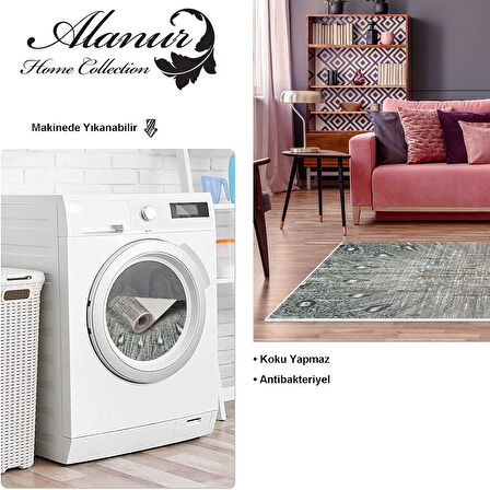 Dekoreko Kaymaz Taban Djt Salon Halısı Trend Modern 743