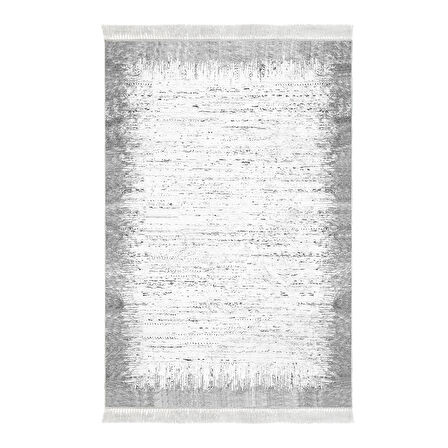 Dekoreko Kaymaz Taban Djt Mutfak Halısı Yıldız Deri Saçaklı Modern 1342