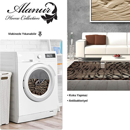 Dekoreko Kaymaz Taban Djt Salon Halısı Star Pamuk Saçaklı Modern 1906