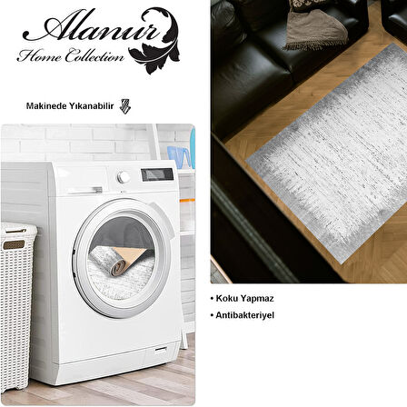 Dekoreko Kaymaz Taban Djt Salon Halısı Yıldız Deri Modern 1342