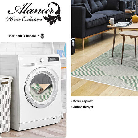 Dekoreko Kaymaz Taban Djt Salon Halısı Yıldız Deri İskandinav F5085