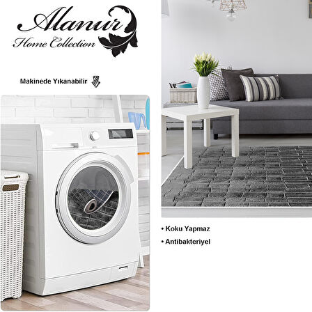 Dekoreko Kaymaz Taban Djt Salon Halısı Star Pamuk Modern 1911