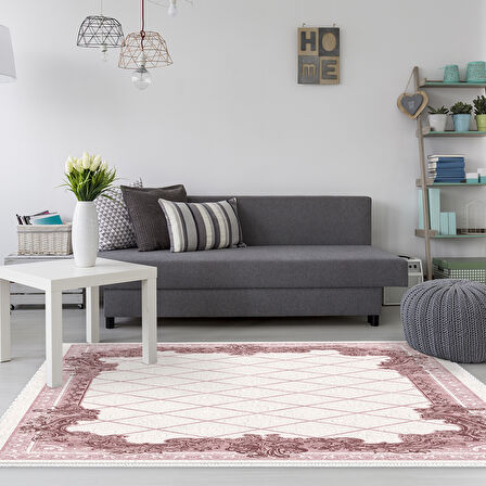 Dekoreko Kaymaz Taban Djt Salon Halısı Star Pamuk Modern 748