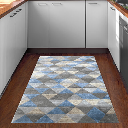 Dekoreko Kaymaz Taban Djt Mutfak Halısı Trend İskandinav 661M