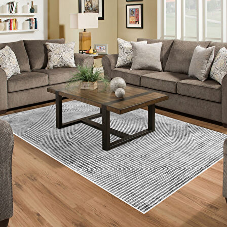 Dekoreko Kaymaz Taban Djt Salon Halısı Star Pamuk Modern Mu134