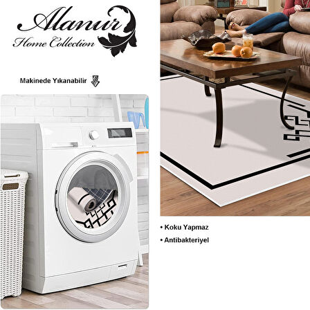 Dekoreko Kaymaz Taban Djt Salon Halısı Star Pamuk Modern 1919