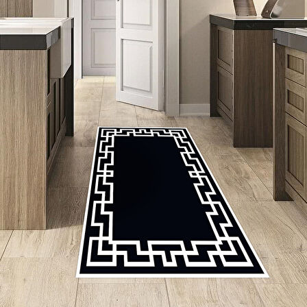 Dekoreko Kaymaz Taban Djt Mutfak Halısı Trend Modern F5035