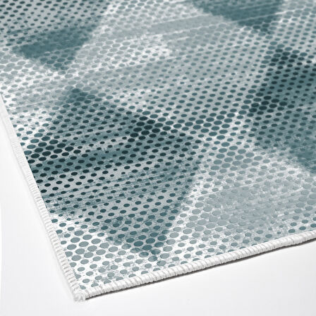 Dekoreko Kaymaz Taban Djt Mutfak Halısı Star Pamuk İskandinav F5131