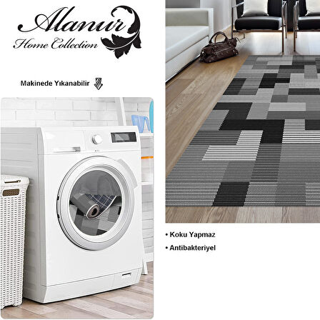 Dekoreko Kaymaz Taban Djt Salon Halısı Star Pamuk Modern Mu113