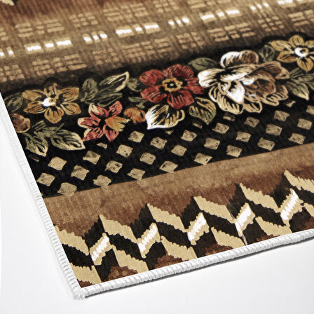 Dekoreko Kaymaz Taban Djt Salon Halısı Star Pamuk Modern Mu127