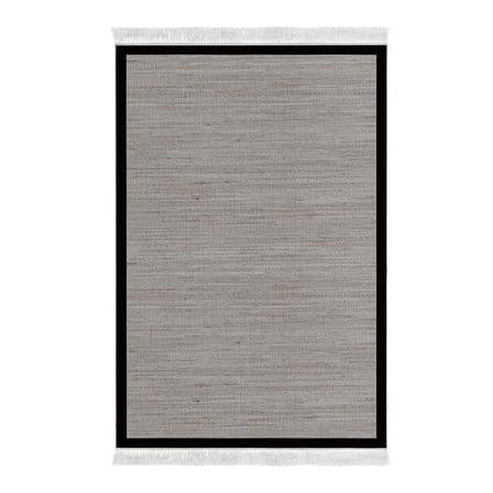 Alanur Home Kaymaz Taban Djt Banyo Mutfak Salon Halı  Trend Saçaklı Dokuma Desen E5001
