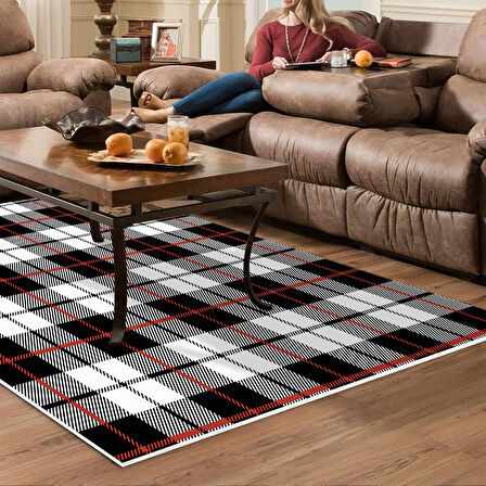 Dekoreko Kaymaz Taban Djt Salon Halısı Yıldız Deri Modern 750