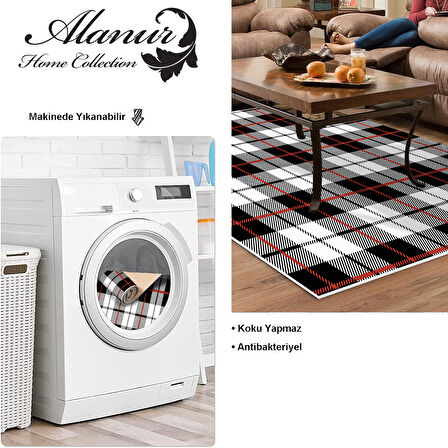 Dekoreko Kaymaz Taban Djt Salon Halısı Yıldız Deri Modern 750