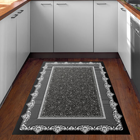 Dekoreko Kaymaz Taban Djt Mutfak Halısı Star Pamuk Modern 1692