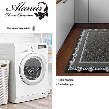 Dekoreko Kaymaz Taban Djt Mutfak Halısı Star Pamuk Modern 1692