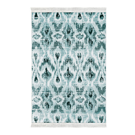 Dekoreko Kaymaz Taban Djt Salon Halısı Star Pamuk Saçaklı İskandinav F5136