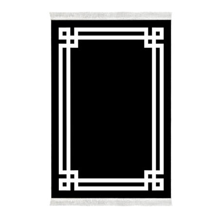 Dekoreko Kaymaz Taban Djt Mutfak Halısı Star Pamuk Saçaklı Modern 1669